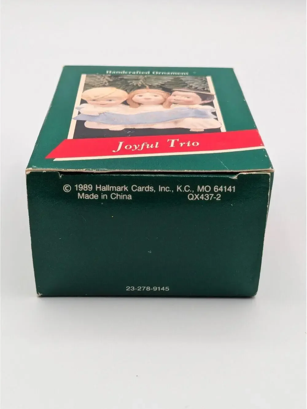 Hallmark Keepsake Joyful Trio 1989 Vintage Christmas Ornament 3 Little Angels